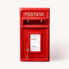 Pillar Mounted Post Box - Classic Cast iron Large Letter Box