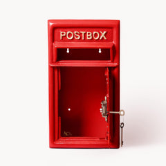Pillar Mounted Post Box - Classic Cast iron Large Letter Box