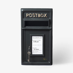 Pillar Mounted Post Box - Classic Cast iron Large Letter Box