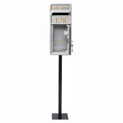 ER Post Box with Lock Wall Mount OR Pillar Mount Mail Box