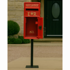 ER Post Box with Lock Wall Mount OR Pillar Mount Mail Box
