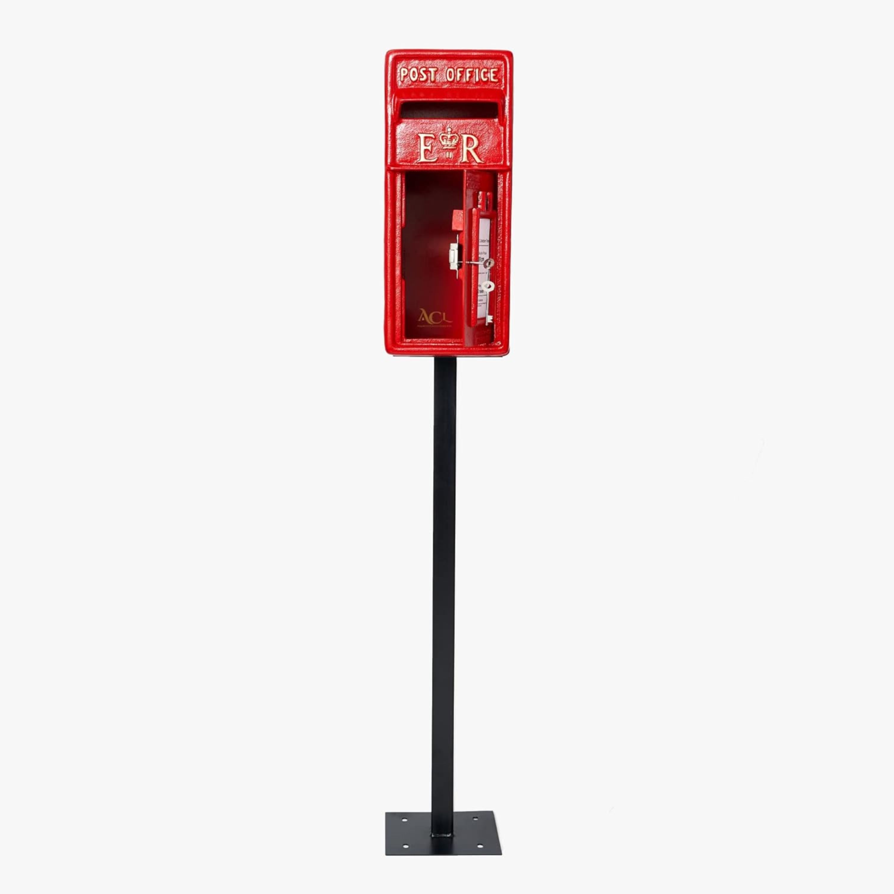 E R Post Box Sign ER Pillar & Wall Mounted Post Box | Assorted Collections – Assorted ...