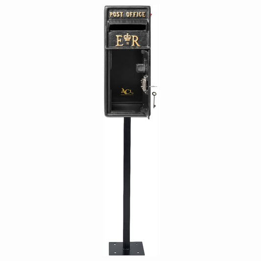 ER Post Box with Lock Wall Mount OR Pillar Mount Mail Box