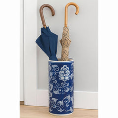 Ceramic Umbrella Stand - Floral Design