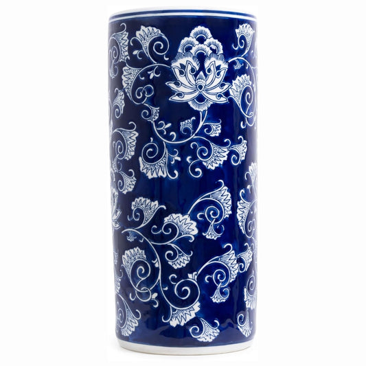 Ceramic Umbrella Stand - Floral Design