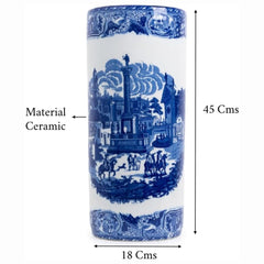 Ceramic Umbrella Stand - Victorian Design