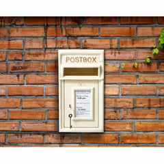 Wall Mounted Post Box Classic Cast iron Large Letter Box