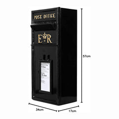 ER Post Wall Mounted - Mailbox with Key