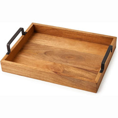 Decorative Serving Wooden Trays - Rectangular Shape