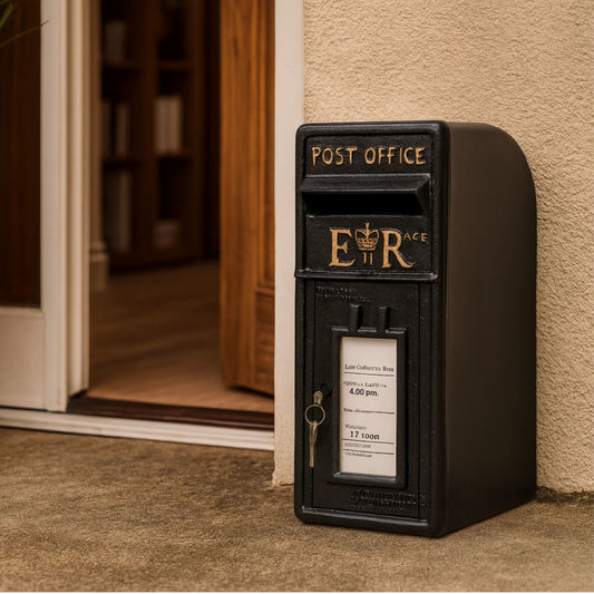 ER Post Box with Lock Wall Mount OR Pillar Mount Mail Box