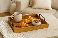 Decorative Serving Wooden Trays - Rectangular Shape