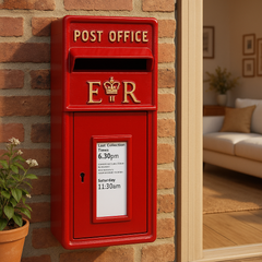 ER Post Wall Mounted - Mailbox with Key