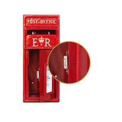 ER Post Wall Mounted - Mailbox with Key