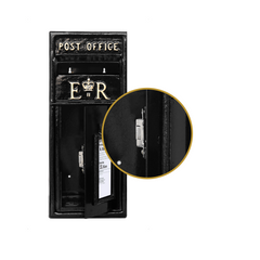 ER Post Wall Mounted - Mailbox with Key
