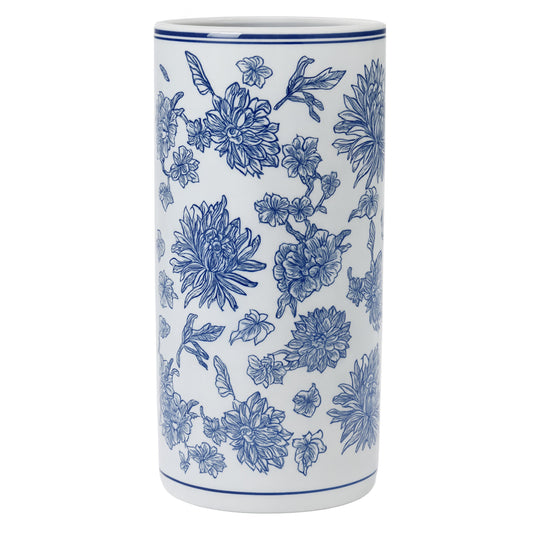 Ceramic Umbrella Stand - Floral Design 2