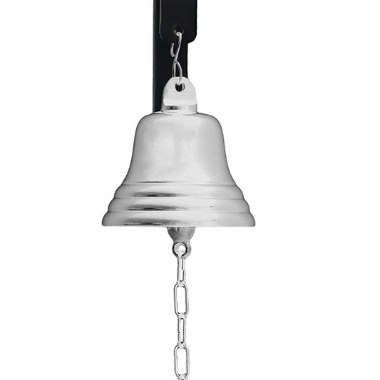 Silver Bell Chain Pull: Ideal for Home Pubs