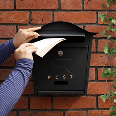 Black Letterbox - Top Curved