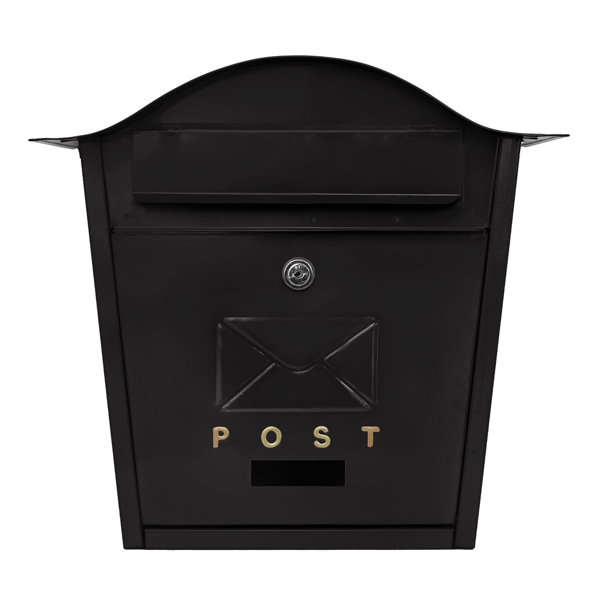 Black Letterbox - Top Curved