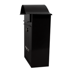 Letter Box - Top Curved Wall Mounted Lockable Post Box