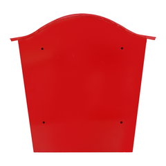Letter Box - Top Curved Wall Mounted Lockable Post Box