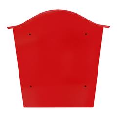 Red Letterbox- Top Curved