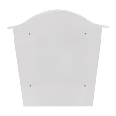 Letter Box - Top Curved Wall Mounted Lockable Post Box