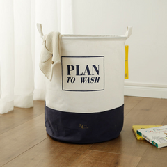 Laundry Bag Plan To Wash - Navy Blue