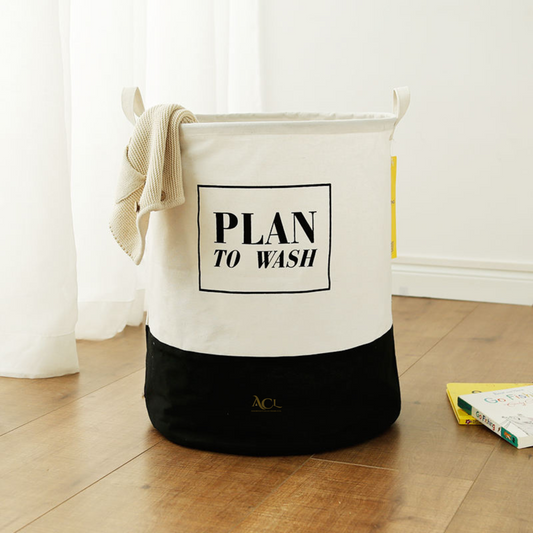 Laundry Bag - Plan To Wash - Black