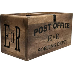 POST OFFICE WOODEN CRATE