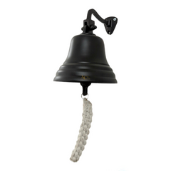 Black Bell Wall Mounted - 6"