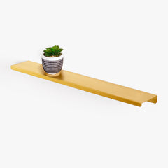 Floating Shelves- Gold Finish (90 CM)