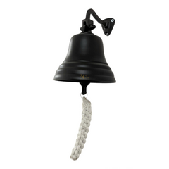 Black Bell Wall Mounted - 6"