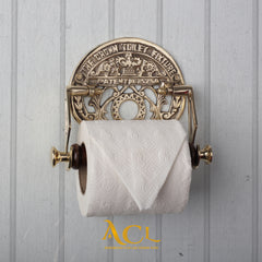 The Crown Fixture Solid Brass Toilet Roll Holder