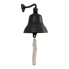 Black Bell Wall Mounted - 8"