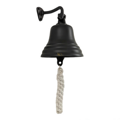 Black Bell Wall Mounted - 10"