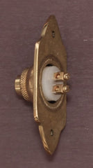 Edwardian Victorian Style Push Button Door Bell (75 mm)