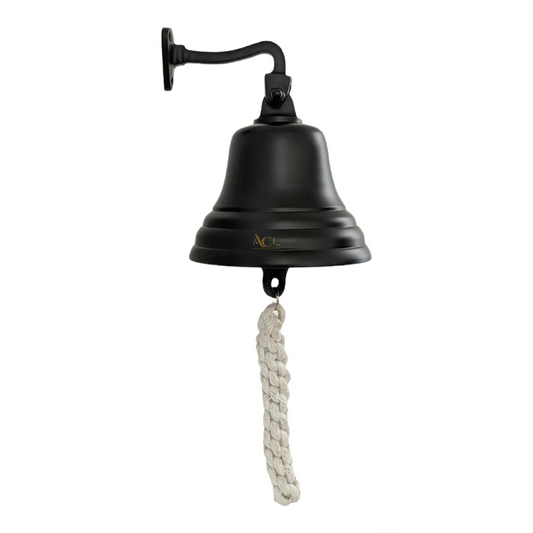 Wall Mounted Bell Black - 4"