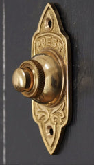 Edwardian Victorian Style Push Button Door Bell (75 mm)