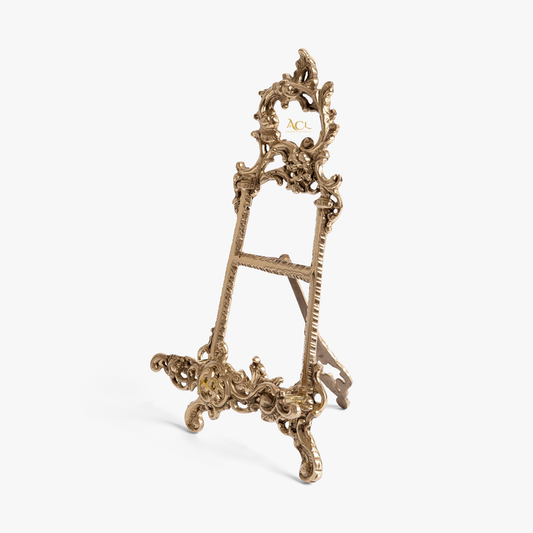 Brass Easels, Decorative Display Easels (7 Inches High)