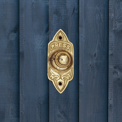 Edwardian Victorian Style Push Button Door Bell  (75 mm)