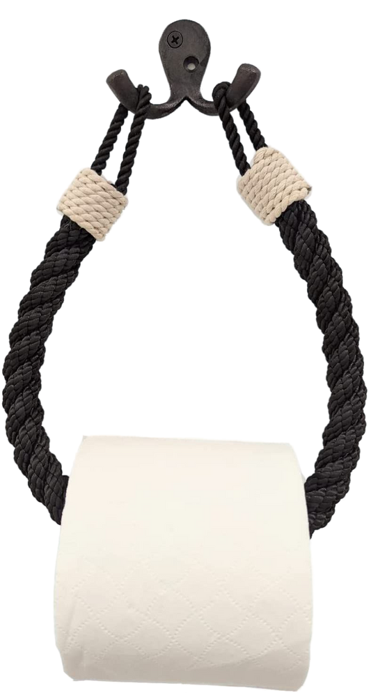 JUTE ROPE TOILET PAPER HOLDERS 