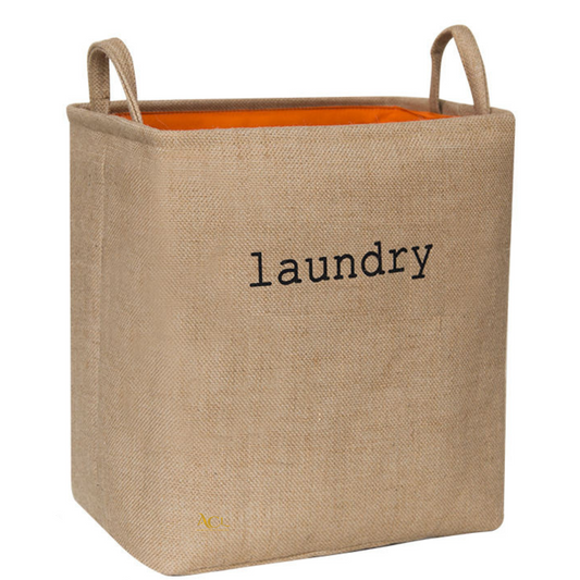 Laundry Bag - Square - Brown
