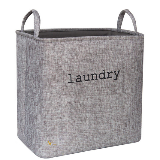 Laundry Bag - Square - Grey