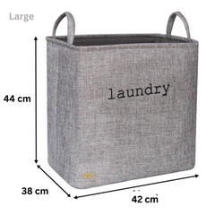 Laundry Bag - Square - Grey