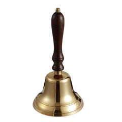 Wooden Handle Brass Bell